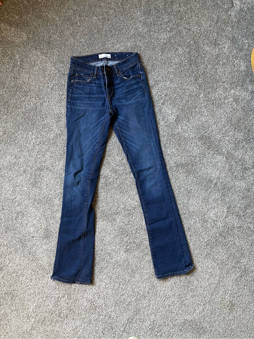 LOFT Midnight Blue Flare Jeans